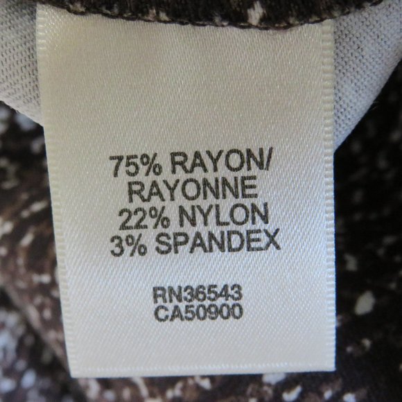 Van Heusen* Women's Extensible Stretch BOHO Print 2.5" Waist Leggings~ Size 6 - Picture 5 of 11